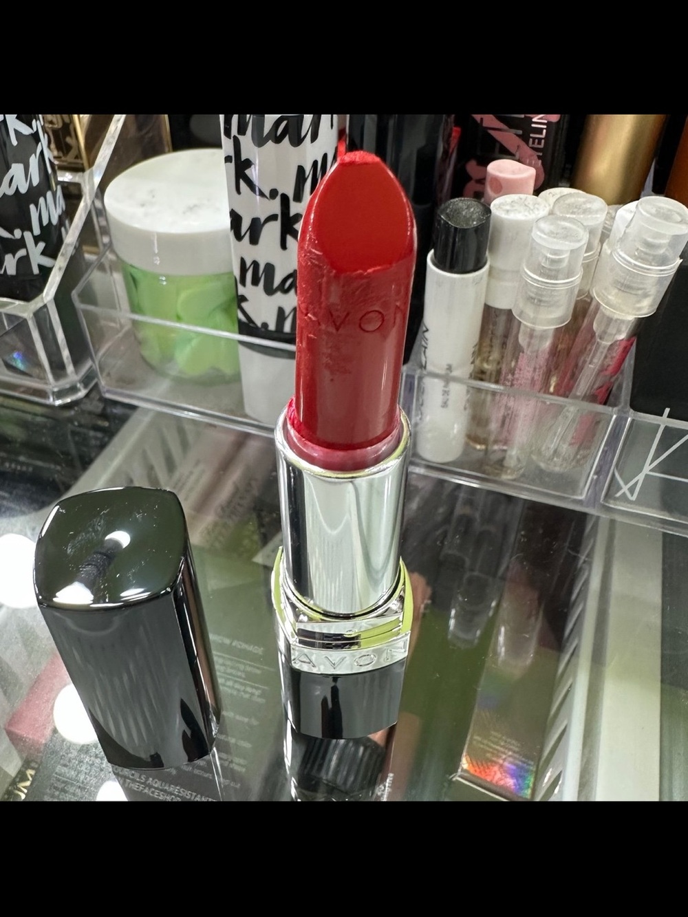 Avon Lipstick Red Delicious